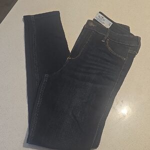 Hollister Women's Dark Blue Skinny Jeans